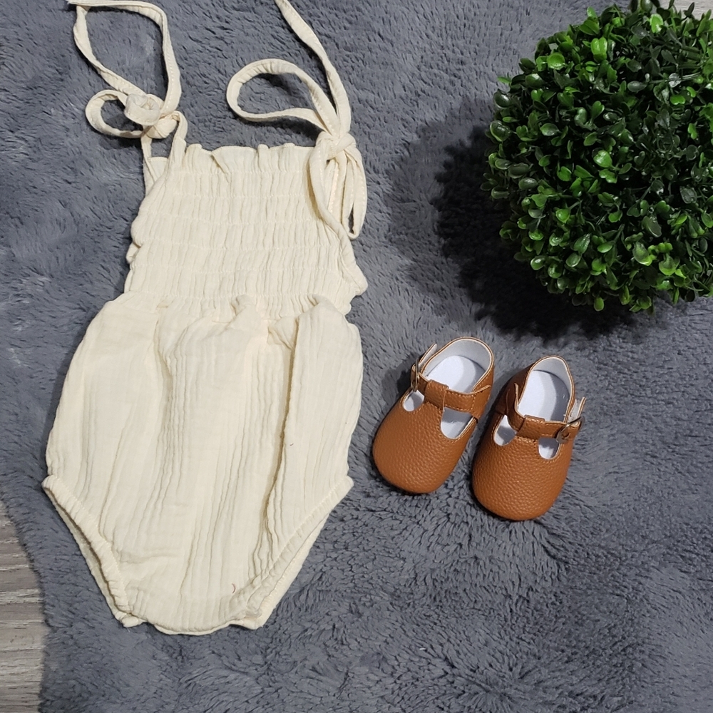 Romper and shoes